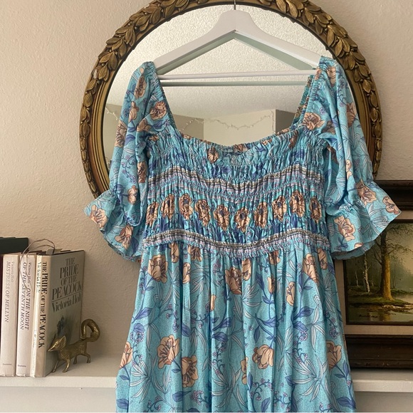 UIMLK Amazon Brand Floral Midi Dress Nap Dress Size XL - Picture 3 of 7